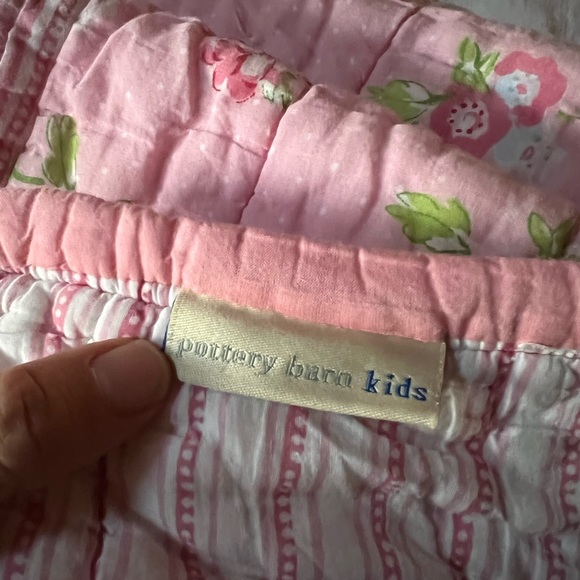 Pottery Barn Kids Bedding Pottery Barn Kids Twin Quilt Pink Floral